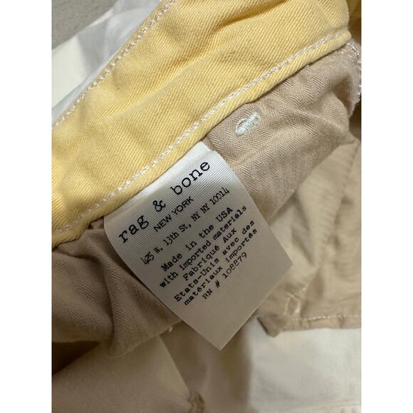 Rag & Bone Fit 2 classic slim mid rise chino Stone  Pants size 38‎ - Picture 4 of 5